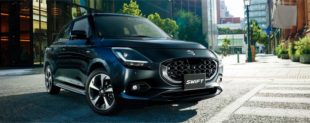 Updated Suzuki Swift revealed in Japan