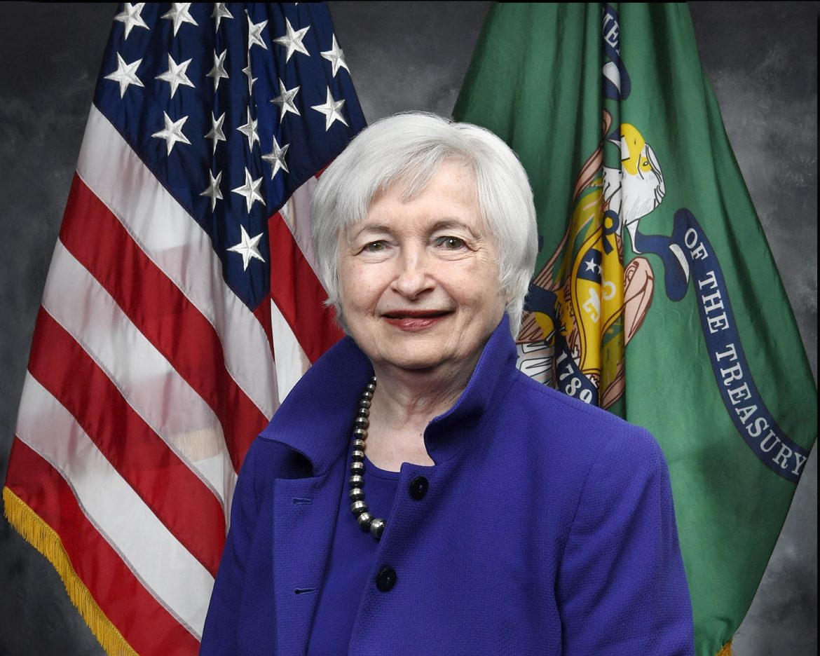 US Treasury Secretary Janet Yellen