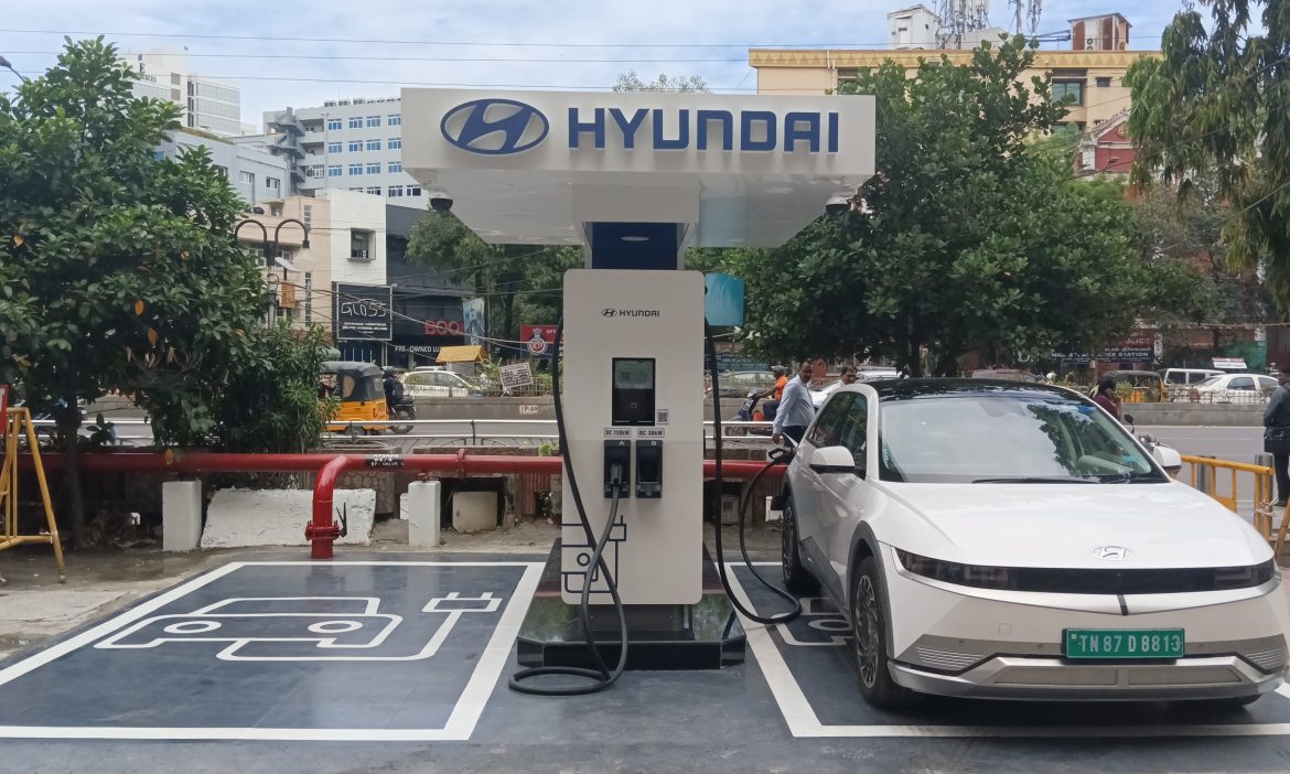 Hyundai Motor India EV infrastructure